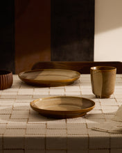 Load image into Gallery viewer, Brown ceramic Nagoli dessert plate - image 3
