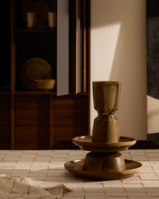 Load image into Gallery viewer, Brown ceramic Nagoli dessert plate - image 4