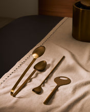 Load image into Gallery viewer, Aruc set of cocktail utensils in gold-coloured stainless steel
