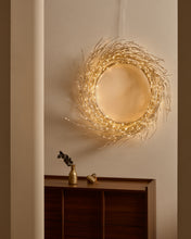 Load image into Gallery viewer, Bria luminous silver-coloured wreath, Ø 60 cm - image 3