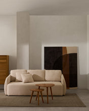 Load image into Gallery viewer, Laira 3-seater sofa bed in ecru chenille 218cm FSC Mix Credit - image 8