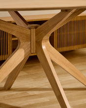 Load image into Gallery viewer, Naanim table in oak veneer, 180 x 110 cm - image 4