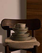 Load image into Gallery viewer, White ceramic Coval dessert plate - image 3