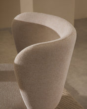 Load image into Gallery viewer, Ciselia chair in beige chenille and beige steel, FSC Mix Credit - image 6
