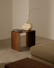 Load image into Gallery viewer, Litto walnut veneer FSC Mix Credit side table, 55 x 40 cm - image 3