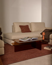 Load image into Gallery viewer, Zaren brown, tempered-glass coffee table, 120 x 60 cm - image 3