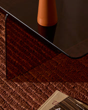 Load image into Gallery viewer, Zaren brown, tempered-glass coffee table, 120 x 60 cm - image 4