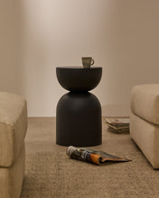 Load image into Gallery viewer, Side table Rachell made of metal with a grey painted finish Ø30 cm - image 2