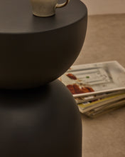 Load image into Gallery viewer, Side table Rachell made of metal with a grey painted finish Ø30 cm - image 3
