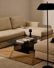 Load image into Gallery viewer, Zaren grey, tempered-glass coffee table, 120 x 60 cm - image 3