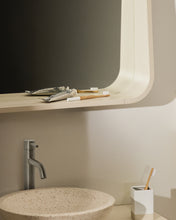 Load image into Gallery viewer, Salaya mirror in lacquered beige ash laminated plywood 90 x 60 cm - image 5