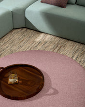 Load image into Gallery viewer, Kaeli purple footrest with removable cover Ø120cm - image 4