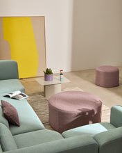 Load image into Gallery viewer, Kaeli purple footrest with removable cover Ø90cm - image 3