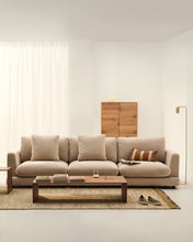 Load image into Gallery viewer, Gala 4-seater beige chenille sofa FSC Mix Credit 300cm - image 3