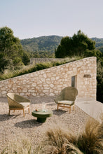 Load image into Gallery viewer, Olbia armchair made of synthetic rattan and FSC 100% solid teak wood - image 10