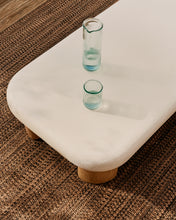 Load image into Gallery viewer, Labra coffee table in cement and acacia wood 140 x 70 cm FSC 100% - image 5