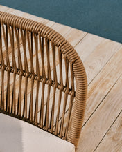 Load image into Gallery viewer, Catalina 3 seater sofa made with beige cord and solid acacia wood, 170 cm FSC 100% - image 13
