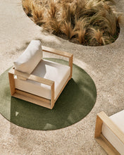 Load image into Gallery viewer, Ambra armchair in solid acacia wood with light finish FSC 100% - image 5