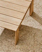 Load image into Gallery viewer, Ambra coffee table in solid acacia wood with light finish 82.5 x 82.5cm FSC 100% - image 4