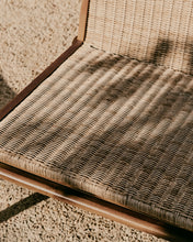 Load image into Gallery viewer, Itani armchair in FSC 100% solid acacia wood and synthetic rattan - image 10