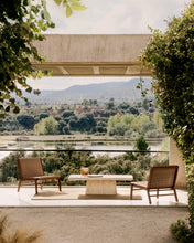 Load image into Gallery viewer, Itani armchair in FSC 100% solid acacia wood and synthetic rattan - image 8