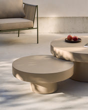 Load image into Gallery viewer, Aiguablava beige cement coffee table Ø66cm - image 3