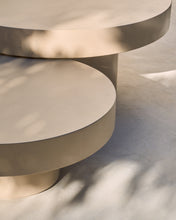Load image into Gallery viewer, Aiguablava beige cement coffee table Ø66cm - image 4