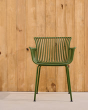 Load image into Gallery viewer, Surpika outdoor chair with green steel legs - image 5