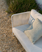 Load image into Gallery viewer, Saconca outdoor 3-seater sofa in rope cord and grey galvanised steel 189 cm - image 8
