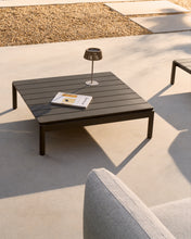 Load image into Gallery viewer, Sorells coffee table in gray aluminum 89 x 91 cm - image 3