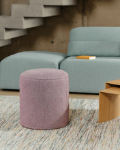 Load image into Gallery viewer, Kaeli purple footrest with removable cover Ø43cm - image 2