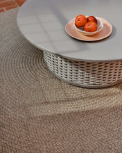 Load image into Gallery viewer, Rug Despas in synthetic fibers beige Ø150 cm - image 2