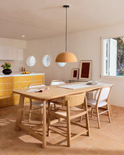 Load image into Gallery viewer, Nibla ceiling lamp in terracotta-effect metal Ø46cm - image 3