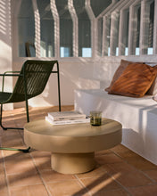 Load image into Gallery viewer, Aiguablava beige cement coffee table Ø66cm - image 2