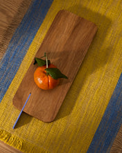 Load image into Gallery viewer, Zairin serving board in FSC 100% acacia wood and lilac metal - image 2