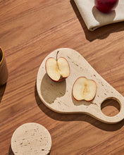 Load image into Gallery viewer, Zera serving board in beige travertine - image 2