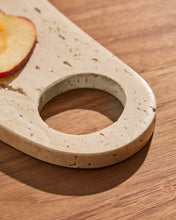 Load image into Gallery viewer, Zera serving board in beige travertine - image 3