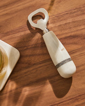 Load image into Gallery viewer, Nira opener in white and grey marble - image 2