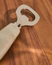 Load image into Gallery viewer, Nira opener in white and grey marble - image 3