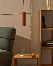 Load image into Gallery viewer, Andia aluminium ceiling lamp with terracotta painted finish - image 2