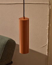 Load image into Gallery viewer, Andia aluminium ceiling lamp with terracotta painted finish - image 3