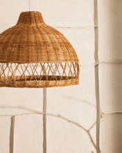 Load image into Gallery viewer, Loura rattan ceiling lamp shade with natural finish Ø40cm - image 3