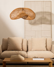 Load image into Gallery viewer, Isora rattan ceiling lamp shade with natural finish 80 x 35cm - image 2