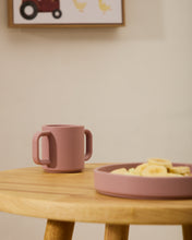 Load image into Gallery viewer, Lili set of two cups in pink and turquoise silicone - image 5