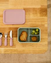 Load image into Gallery viewer, Lili lunch box in pink and turquoise silicone - image 5