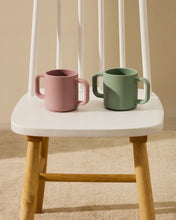 Load image into Gallery viewer, Lili set of two cups in pink and turquoise silicone - image 3