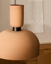 Load image into Gallery viewer, Nibla ceiling lamp in terracotta-effect metal Ø40cm - image 3