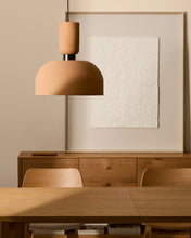 Load image into Gallery viewer, Nibla ceiling lamp in terracotta-effect metal Ø40cm - image 2