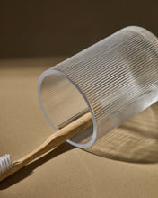 Load image into Gallery viewer, Arlem clear glass toothbrush holder - image 3
