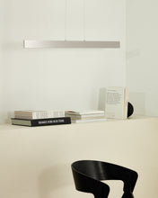 Load image into Gallery viewer, Boadella aluminium ceiling lamp with silver brushed painted finish - image 2